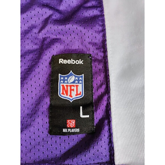 Boys VTG Reebok Minnesota Vikings Brett Favre #4 Jersey - Youth Large (14-16) - Picture 3 of 7